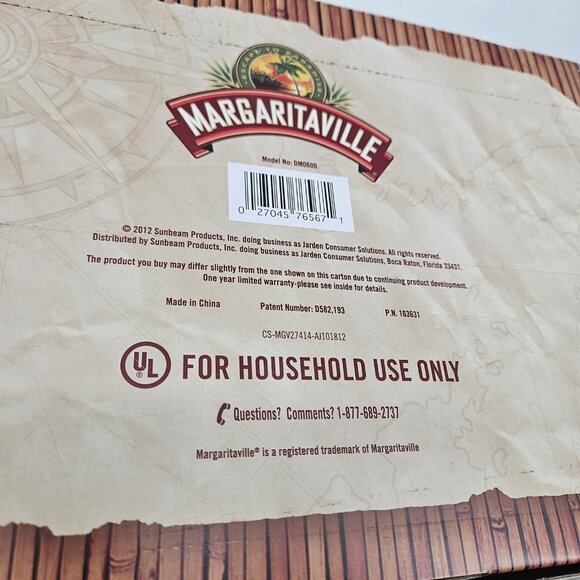 Margaritaville Bahamas Frozen Concoction Maker DM0600 No-Brainer Drink Mixer NEW - Picture 15 of 16